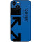 Black and Blue Arrows iPhone 14 Plus Skin